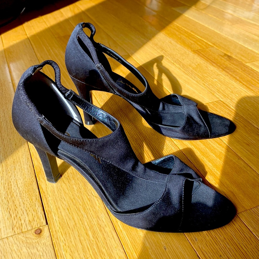 Black Evening Heels by Nina